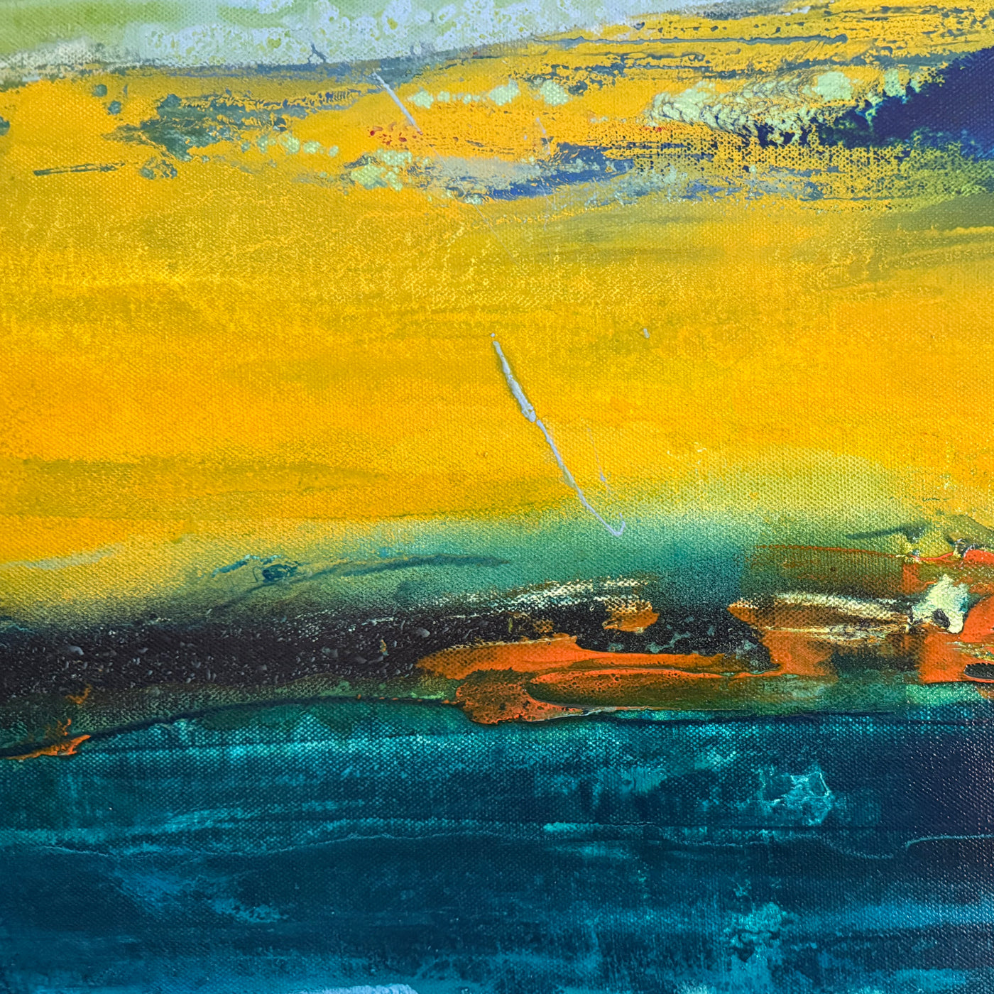 Breaking Light - 16" x 40"