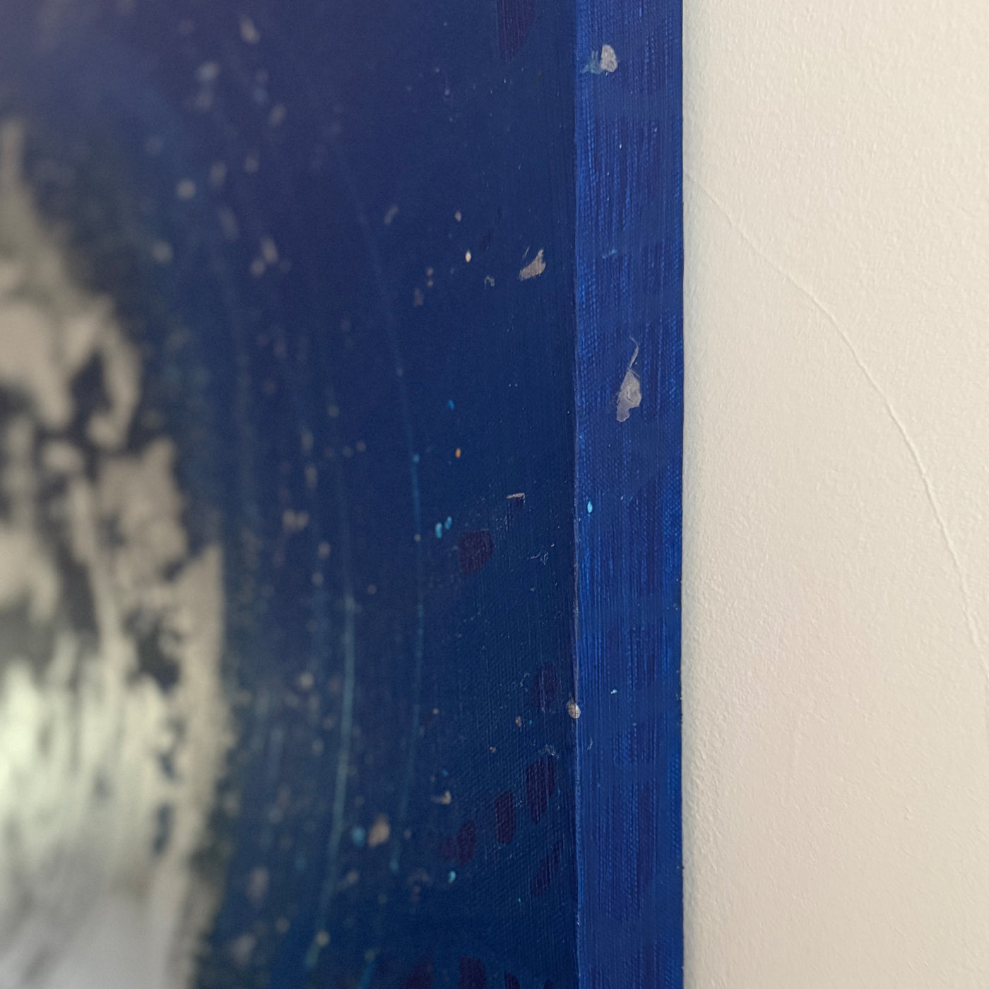 Silver Orbit - 30" x 30"