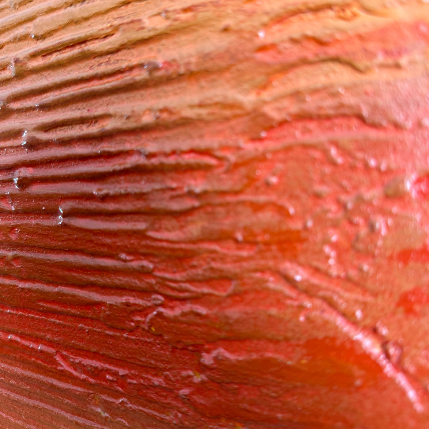 Speed of Light - Textured Abstract Painting, 30" x 30"