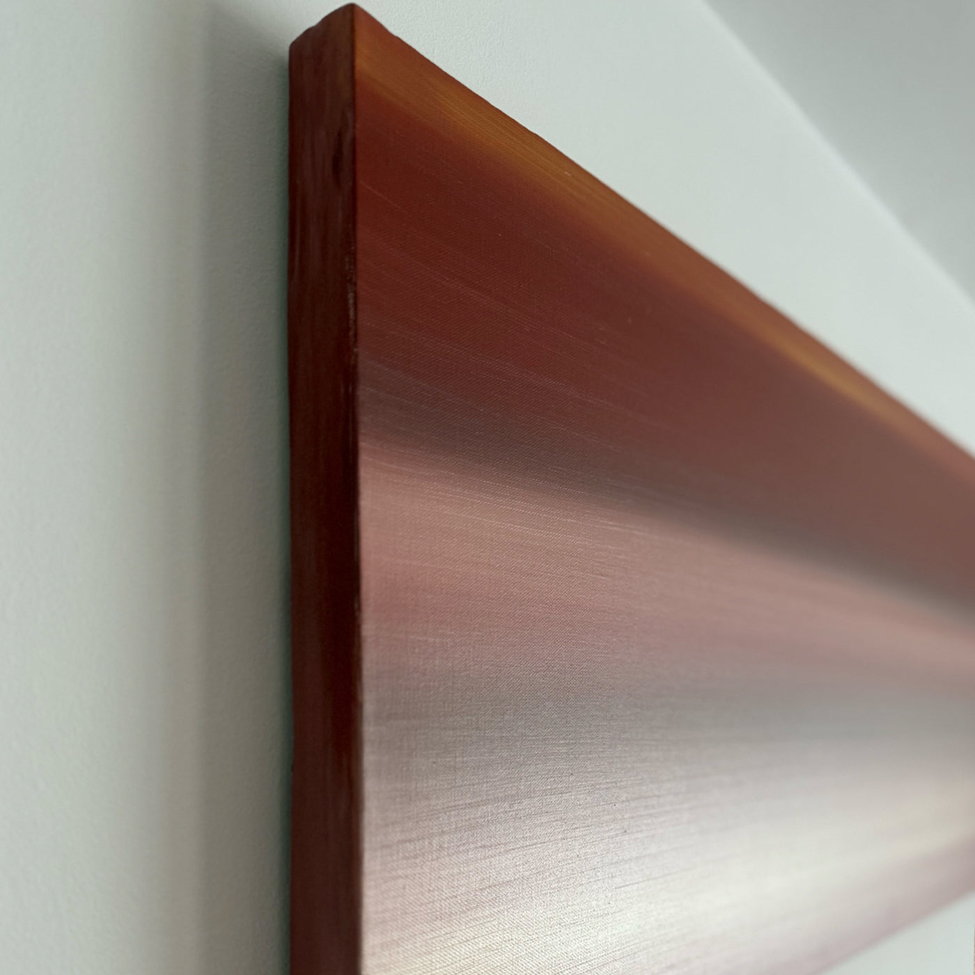 Beyond the Horizon - Abstract Canvas Painting, 16" x 40"