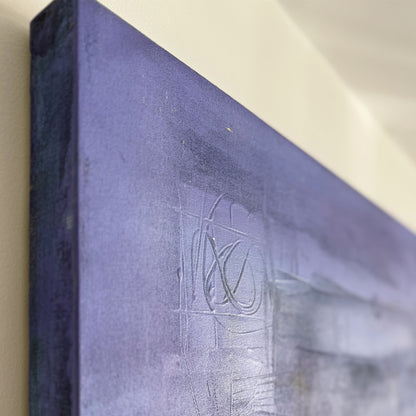 Purple Veil - 38.5" x 40"