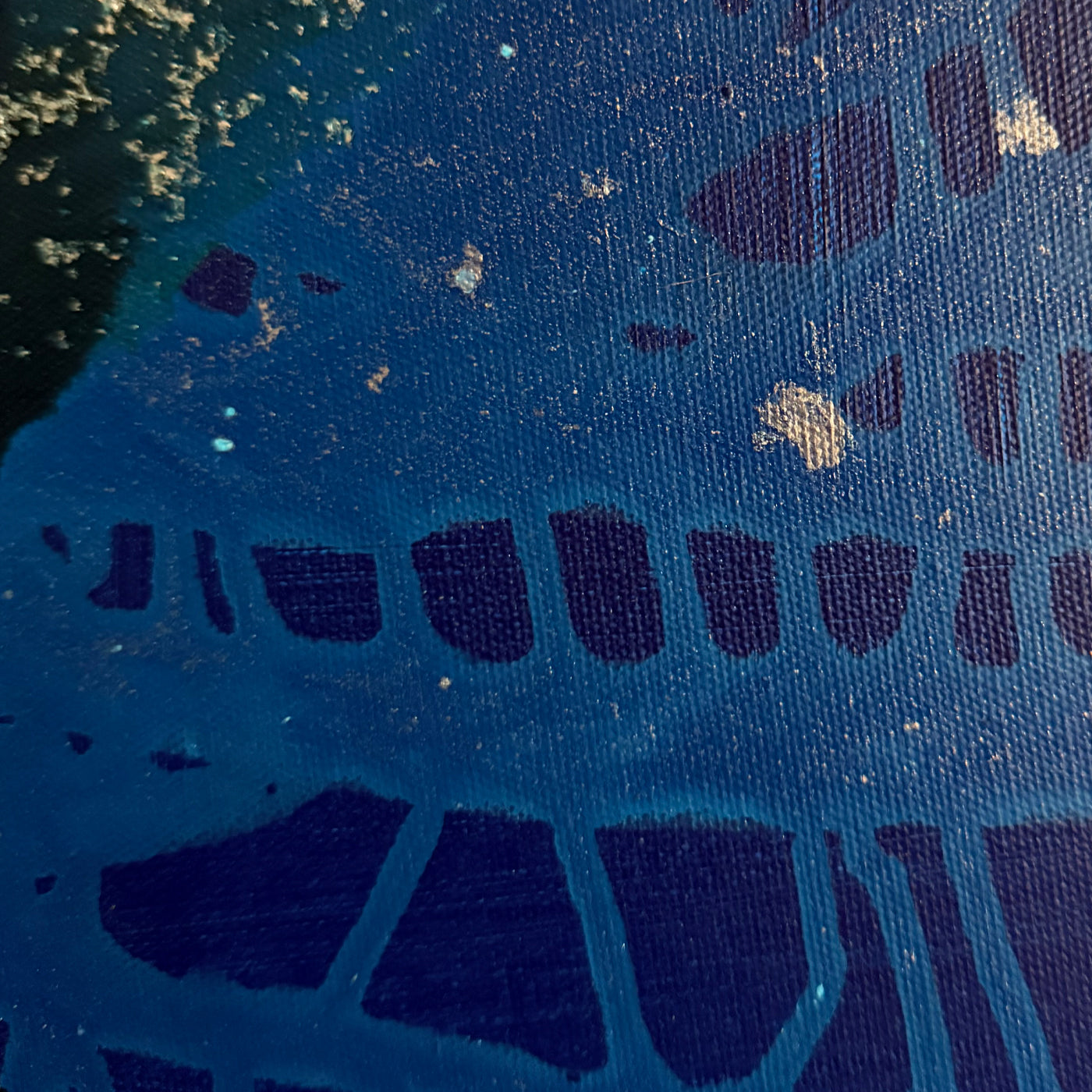 Silver Orbit - 30" x 30"