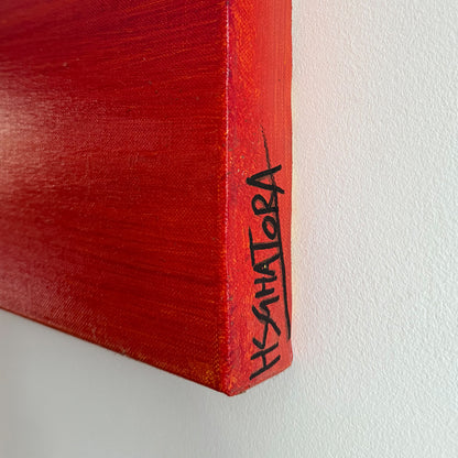 Ember Line - 30" x 30"