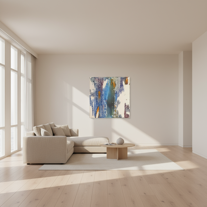 Weathered Flow - 30" x 30"