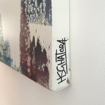 Weathered Flow - 30" x 30"