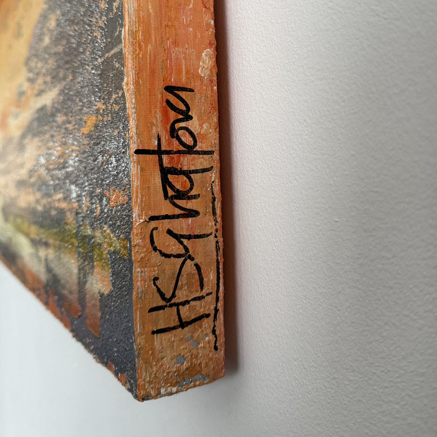 Molten Horizon, 36" x 36"